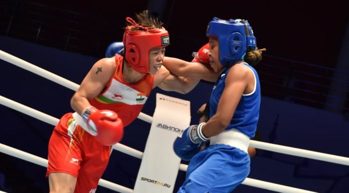Mary Kom boxing herself into a corner