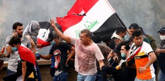Hundreds continue protests in Baghdad as death toll tops 60