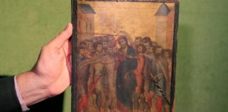 Long-lost 13th-century painting found in French woman's kitchen sells at auction for $26.6M