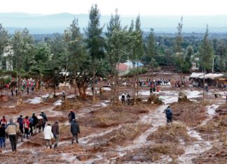 Family of four buried alive by landslides in Kenya