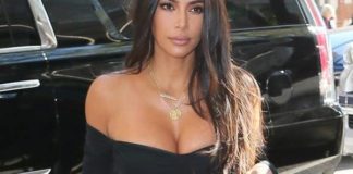 Kim Kardashian's Latest Look Just Took the Canadian Tuxedo to Another Level