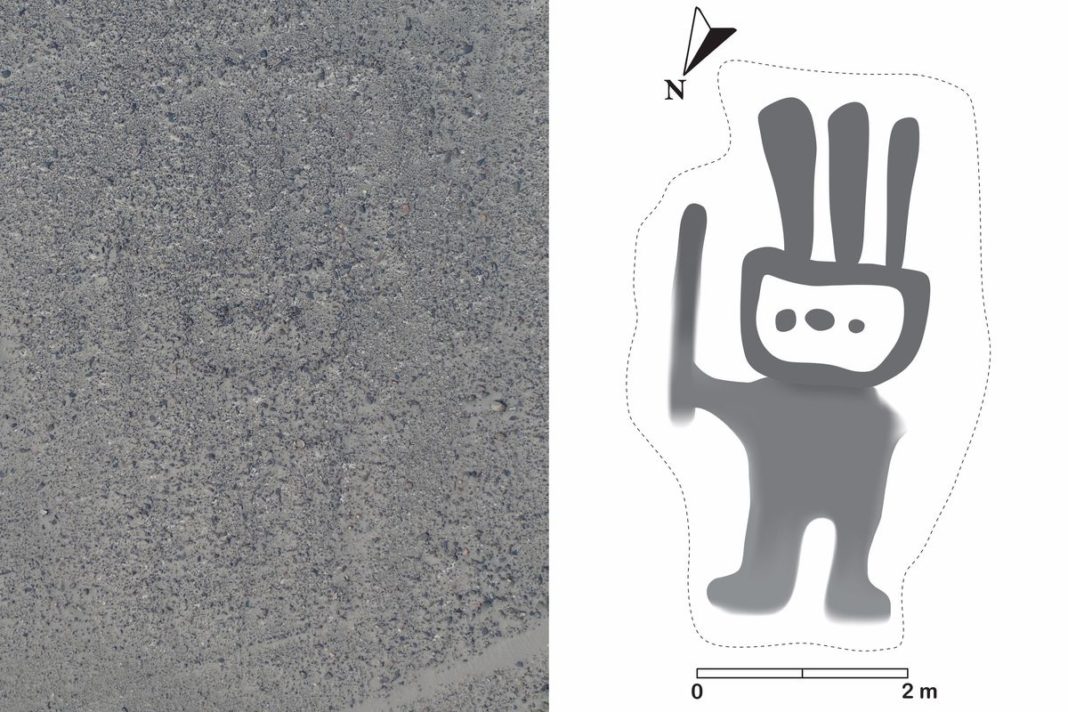 AI helps discover new geoglyph in the Nazca Lines