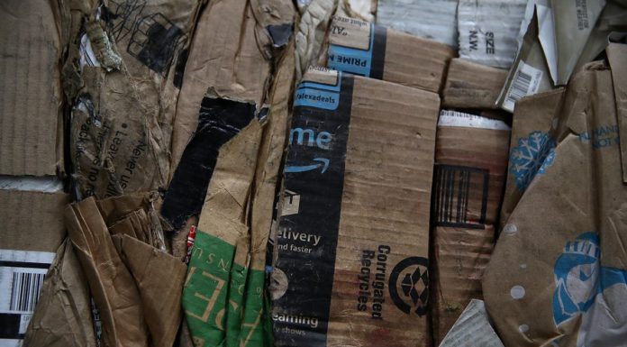 The ‘Amazon effect’ is flooding a struggling recycling system with cardboard