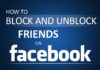 How to block and unblock someone on Facebook