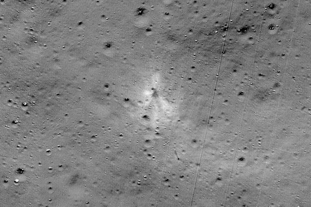 NASA spacecraft finds crash site of Indian lunar lander