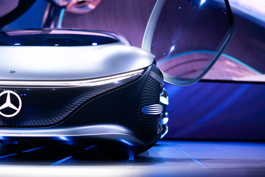 Mercedes-Benz unveils an Avatar-themed concept car with scales