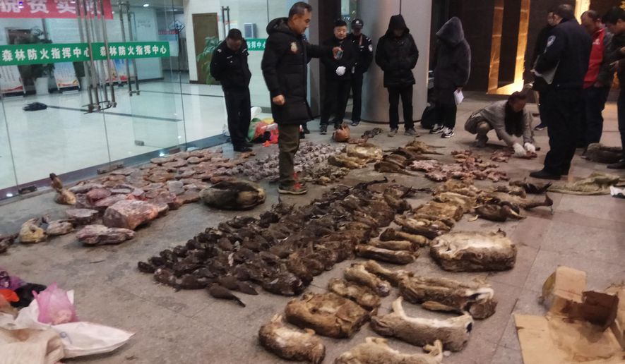 China temporarily bans wildlife trade in wake of outbreak
