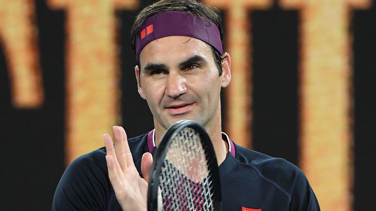 Roger Federer earns age record at the Australian Open