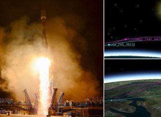 A Russian satellite seems to be tailing a US spy satellite in Earth orbit