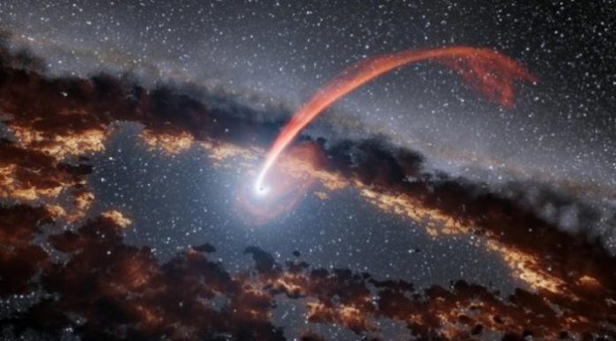 Black Hole Shredding a Star Leads to a New Astronomical Discovery