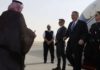 Pompeo meets US troops on Saudi visit following talks with MBS