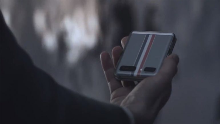 Samsung Galaxy Z Flip Thom Browne Edition Promotional Video Leaked
