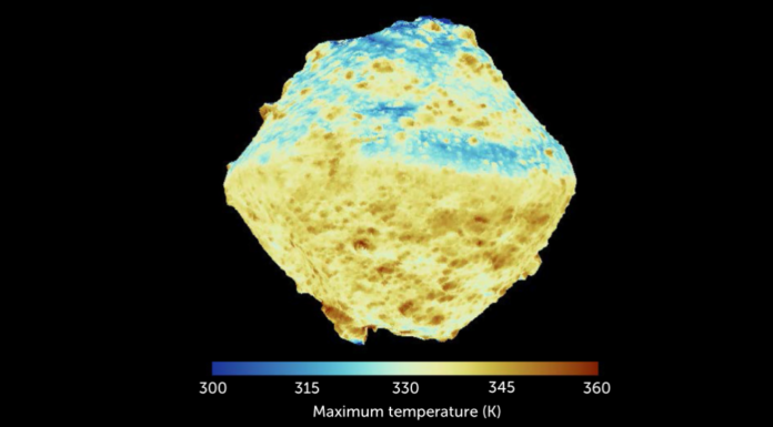 The asteroid Ryugu has a texture like freeze-dried coffee