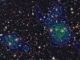 Colossal Dark Matter Halos Surround Massive Galaxies