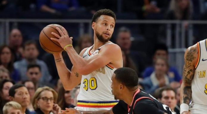 Steph Curry makes long-awaited return from injury in rematch of 2019 NBA Finals