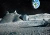 Building a Moon Base Using Astronaut Waste in Lunar Concrete