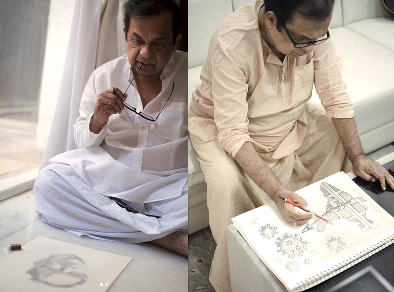 After Sri Sri Sketch, Brahmanandam Comes Up With One More!