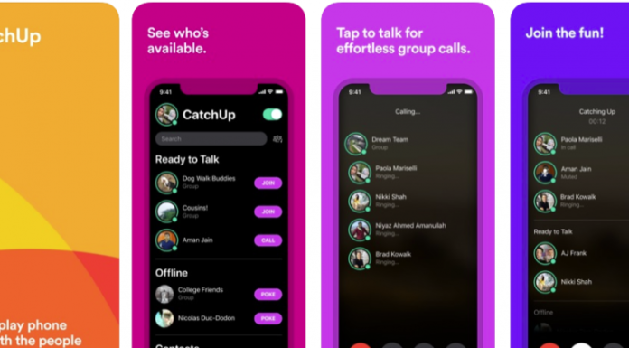 Facebook Launches New App Called 'CatchUp' to Facilitate Group Phone Chats