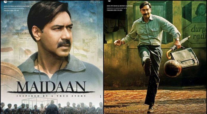 Ajay Devgn’s Maidaan’s football arena set pulled down, will be rebuilt when shoot resumes