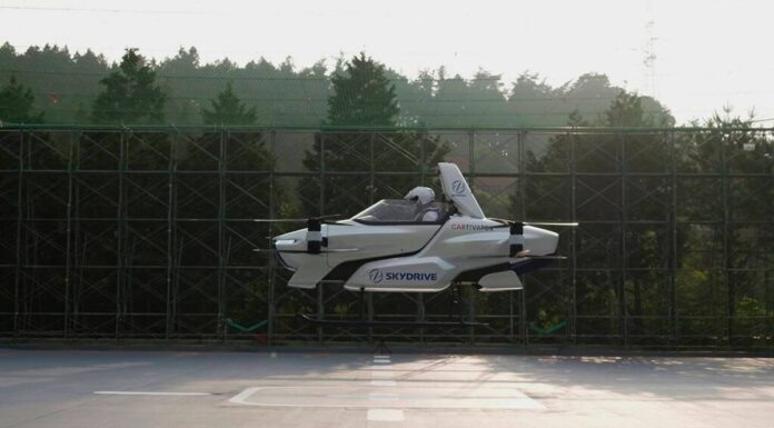 Japan’s SkyDrive ‘Flying Car’ Successfully Carries Out Test Flight With a Person Aboard