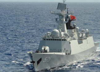 Chinese Shipyard Launches 1st Type 054 A/P Frigate for Pakistan Navy