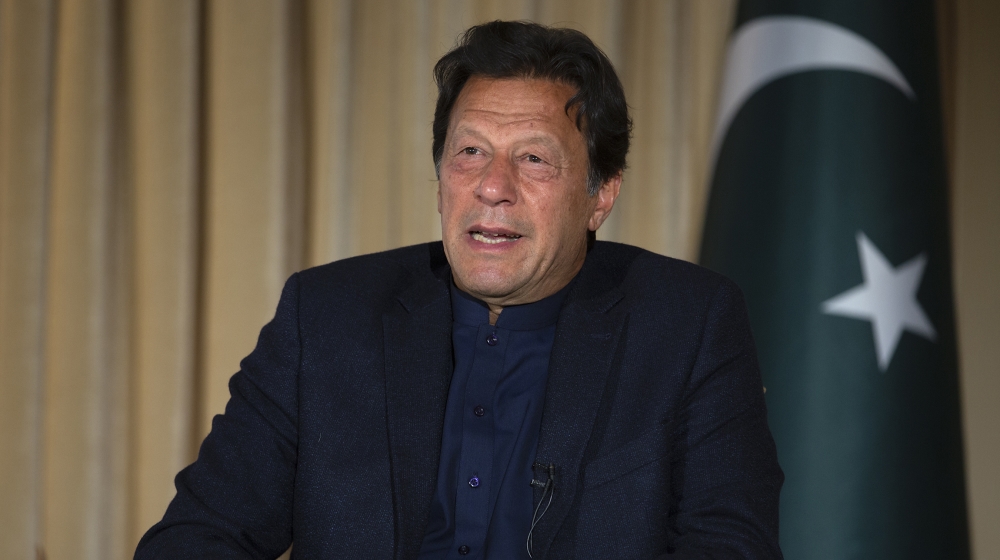 Pakistan PM reiterates support for Kashmiri self-determination