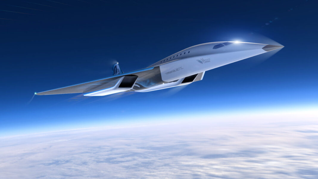 Virgin Galactic wants to whip passengers across the planet at Mach 3