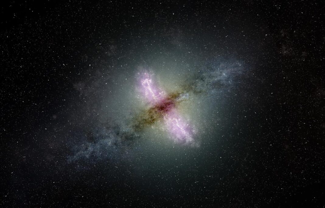 Scientists Catch Supermassive Black Holes Launching Newborn Radio Jets