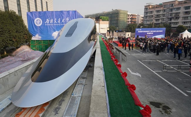 China Debuts 'Floating' Train That Can Travel At 620 Kmph