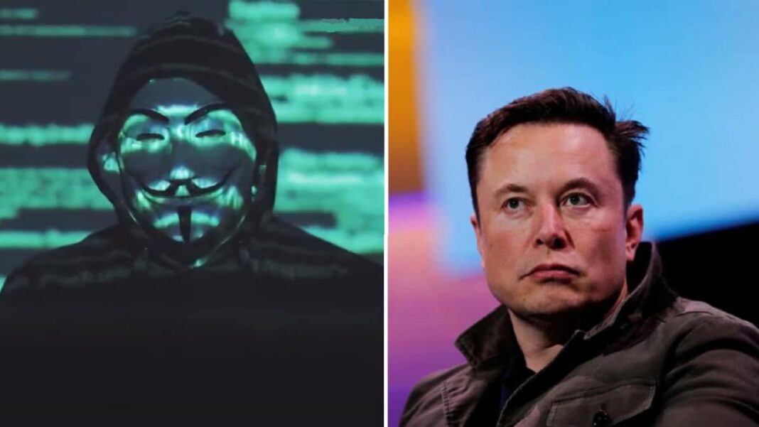 Elon Musk threatened by hacker group Anonymous in a new video