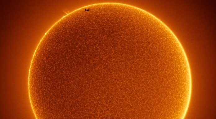 NASA Shares Image Of ISS Transiting The Sun; Tiny Silhouettes Leave Netizens In Awe