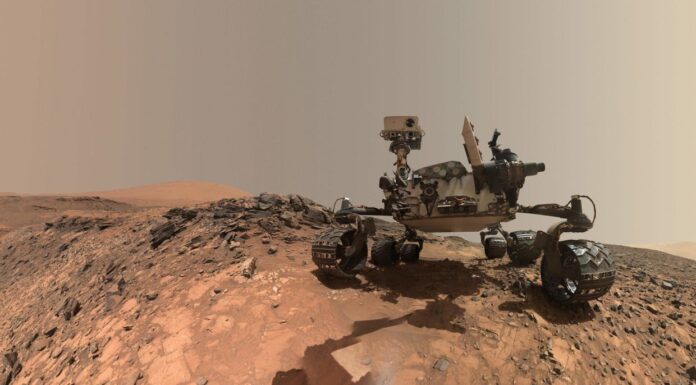 The NASA rover is preparing to take its first Mars rock samples