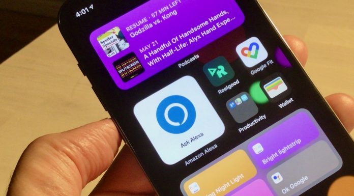 How to add 'Ask Alexa' widget on iphone home screen